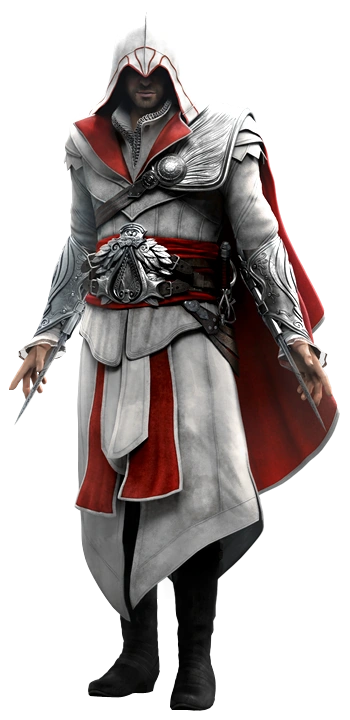 Ezio Auditore in Assassin's attire from Assassin's Creed II Ezio Auditore in Assassin’s attire from Assassin’s Creed II
